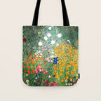 Gustav Klimt "Blumengarten (Flower Garden)" Tote Bag Gallery Image 1