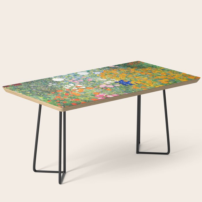 Gustav Klimt "Blumengarten (Flower Garden)" Coffee Table Gallery Image 1