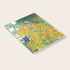 Gustav Klimt "Blumengarten (Flower Garden)" Notebook Gallery Image 2