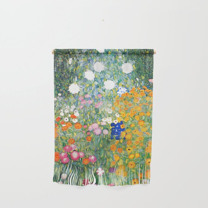 Gustav Klimt "Blumengarten (Flower Garden)" Wall Hanging Gallery Image 1