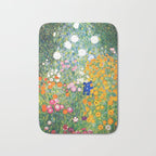 Gustav Klimt "Blumengarten (Flower Garden)" Bath Mat Gallery Image 1