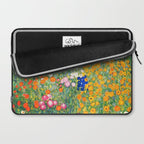 Gustav Klimt "Blumengarten (Flower Garden)" Laptop Sleeve Gallery Image 2