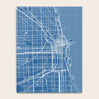 Chicago City Map of the United States - Blueprint Notebook Gallery Image 4