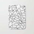Isla #illustration #drawing Bath Mat Gallery Image 1