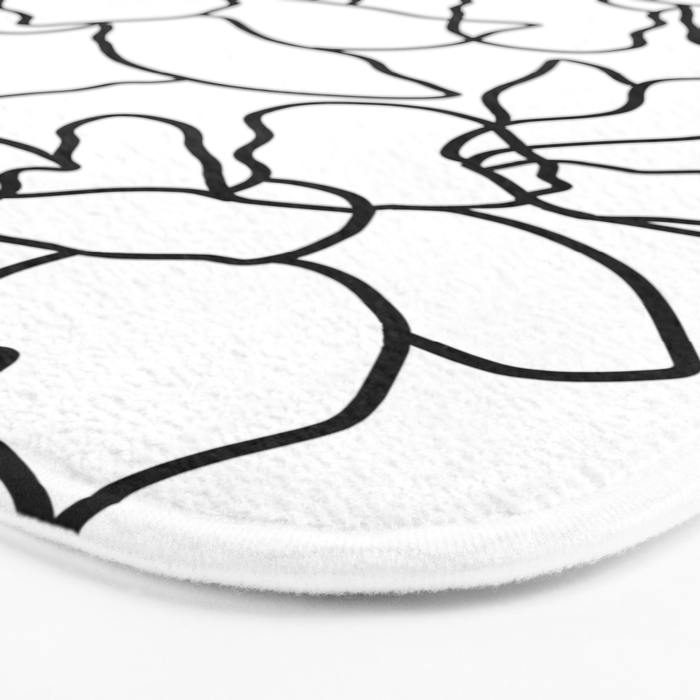 Isla #illustration #drawing Bath Mat Gallery Image 3