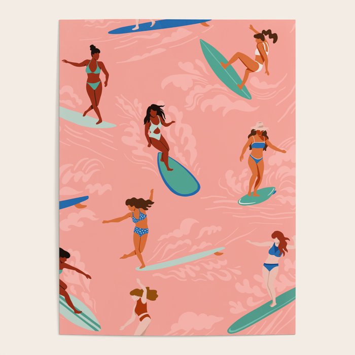 Surfer Girls Poster Gallery Image 4