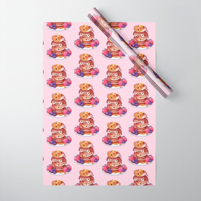 Fluffy sea pancakes Wrapping Paper Gallery Image 1