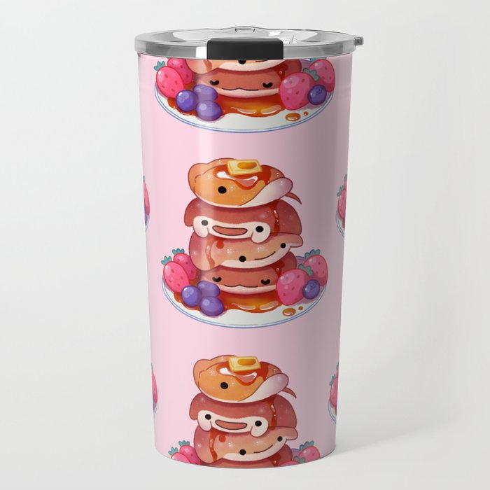 Fluffy sea pancakes Travel Mug Gallery Image 1