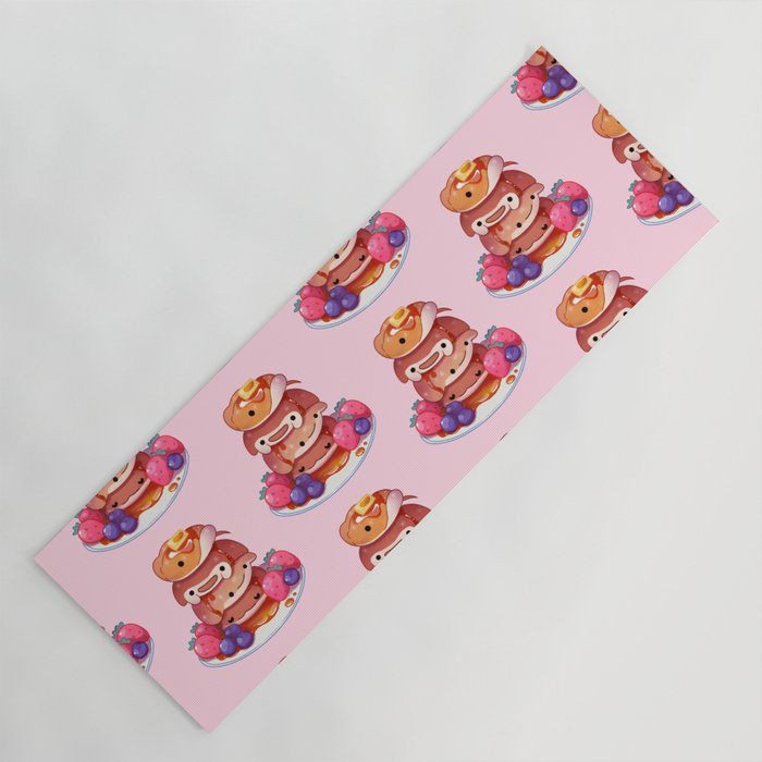Fluffy sea pancakes Yoga Mat Gallery Image 1