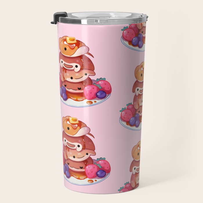 Fluffy sea pancakes Travel Mug Gallery Image 3