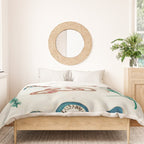 Seba Albertus Snakes With Plants  Duvet Cover Gallery Image 3