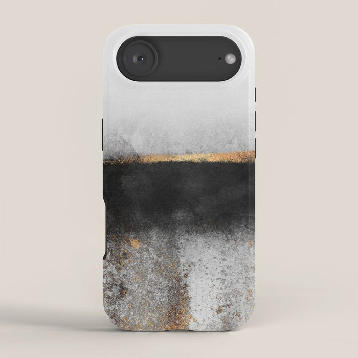 Soot And Gold iPhone Case Gallery Image 2