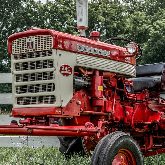 International Harvester Farmall 240 Red Tractor McCormick Deering Coffee Mug Gallery Image 2