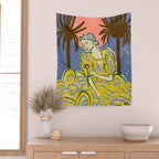 FULL MOON Wall Tapestry Gallery Image 2