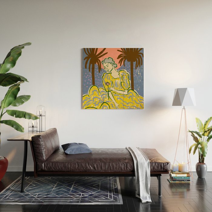 FULL MOON Wood Wall Art Gallery Image 2