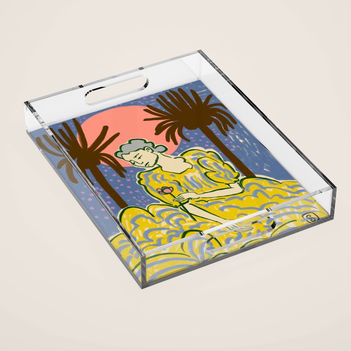 FULL MOON Acrylic Tray Gallery Image 1