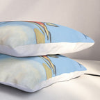 Futuristic Flight Journal Flying Machine Vintage Futurism Antique Illustration Pillow Sham Gallery Image 3
