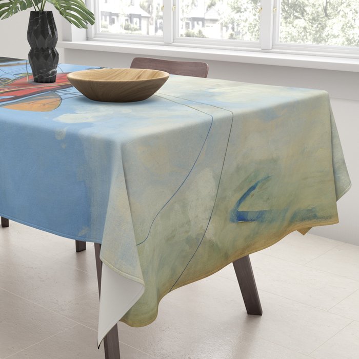 Futuristic Flight Journal Flying Machine Vintage Futurism Antique Illustration Tablecloth Gallery Image 3