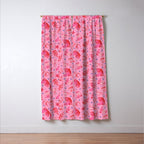 Cowgirl Christmas - pink and red Window Curtain Gallery Image 3