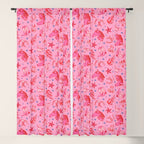 Cowgirl Christmas - pink and red Window Curtain Gallery Image 5