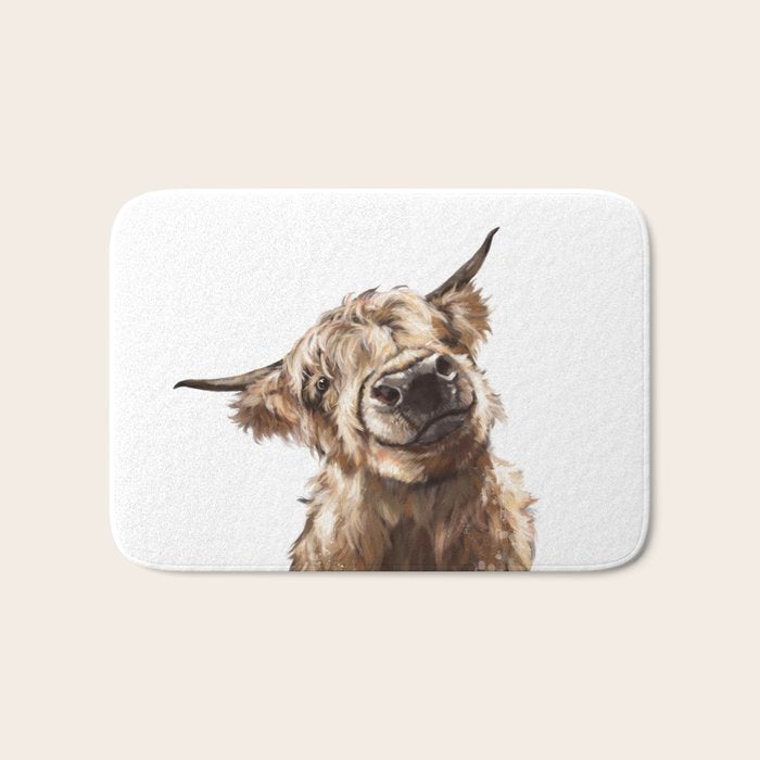 Highland Cow Bath Mat Gallery Image 1