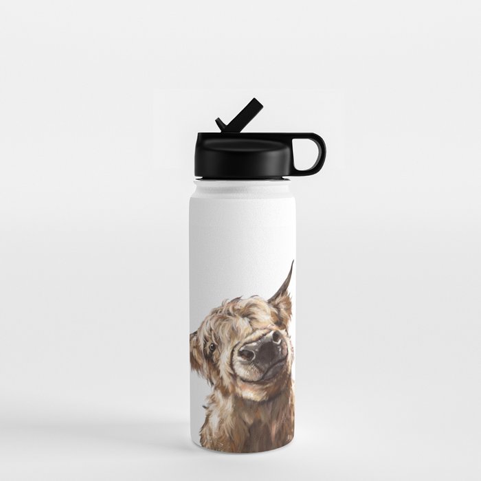 Highland Cow Water Bottle Gallery Image 1