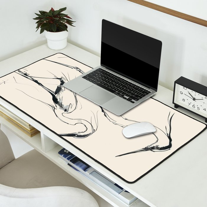 Two Herons Desk Mat Gallery Image 2