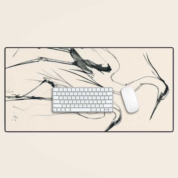Two Herons Desk Mat Gallery Image 1