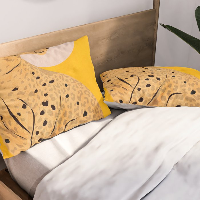 Leopard Pillow Sham Gallery Image 2