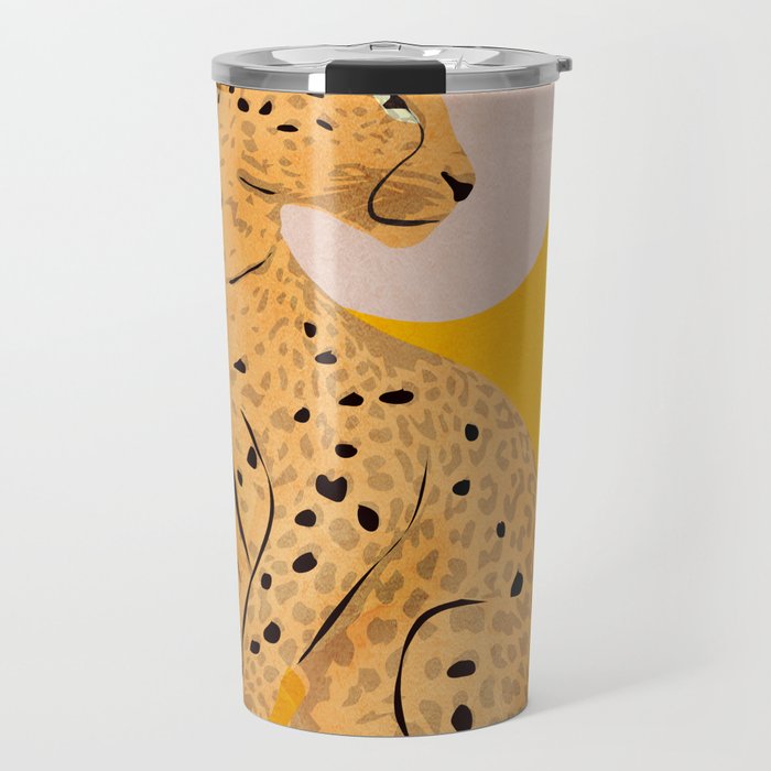 Leopard Travel Mug Gallery Image 1