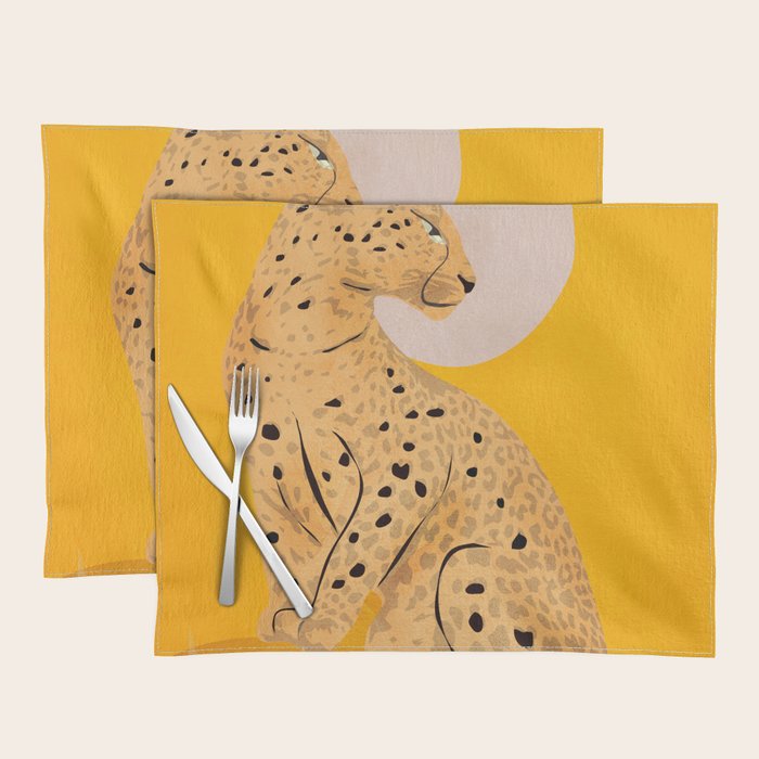 Leopard Placemat Gallery Image 1