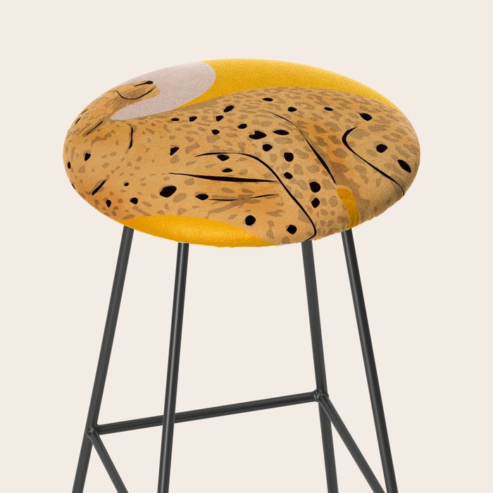 Leopard Stool Gallery Image 2