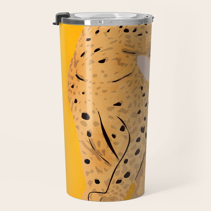 Leopard Travel Mug Gallery Image 3