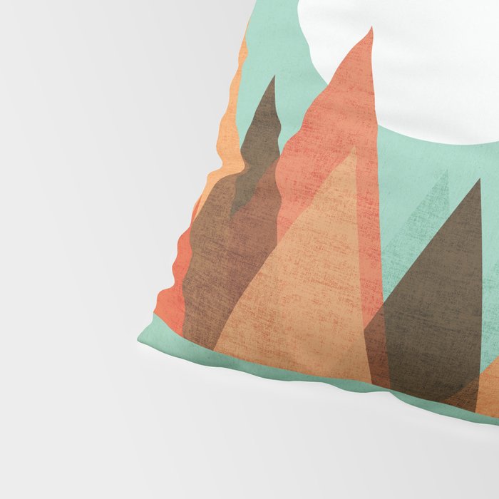 From the edge of the mountains Pillow Sham Gallery Image 4