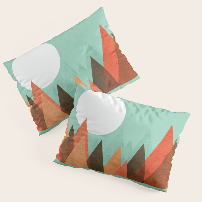 From the edge of the mountains Pillow Sham Gallery Image 1