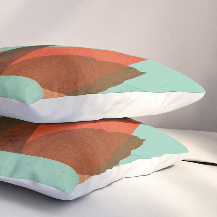 From the edge of the mountains Pillow Sham Gallery Image 3