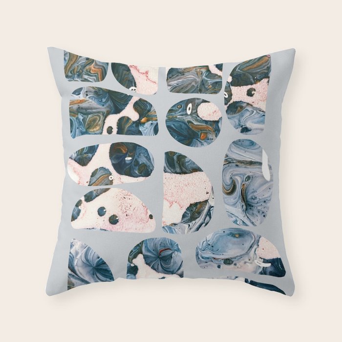 Stones Left Unturned Throw Pillow Gallery Image 6
