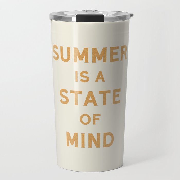 Summer Is A State Of Mind Travel Mug Gallery Image 1