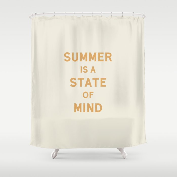 Summer Is A State Of Mind Shower Curtain Gallery Image 1