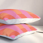 Retro geometry bright pattern no10 Pillow Sham Gallery Image 3