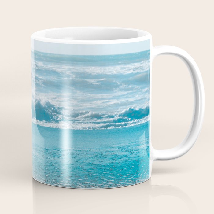 Blue Sea Backdrop Coffee Mug Gallery Image 1
