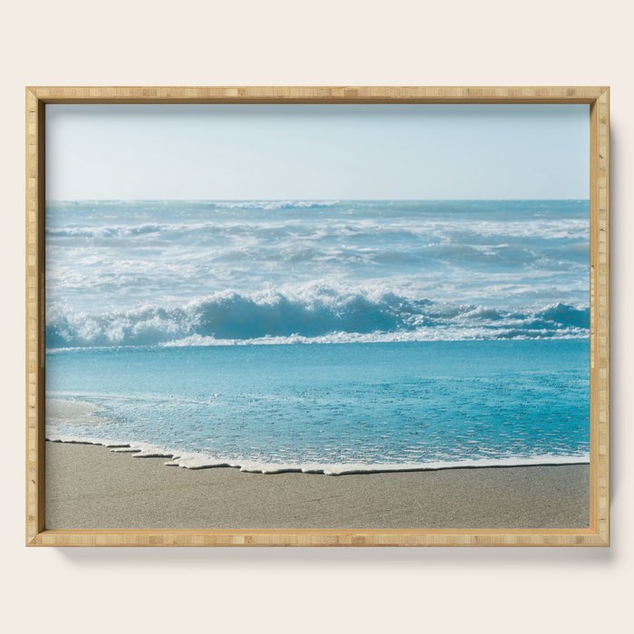 Blue Sea Backdrop Serving Tray Gallery Image 1