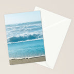 Blue Sea Backdrop Stationery Card Gallery Image 2