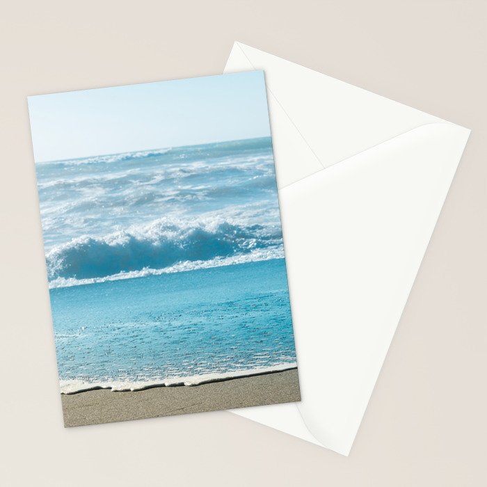 Blue Sea Backdrop Stationery Card Gallery Image 2