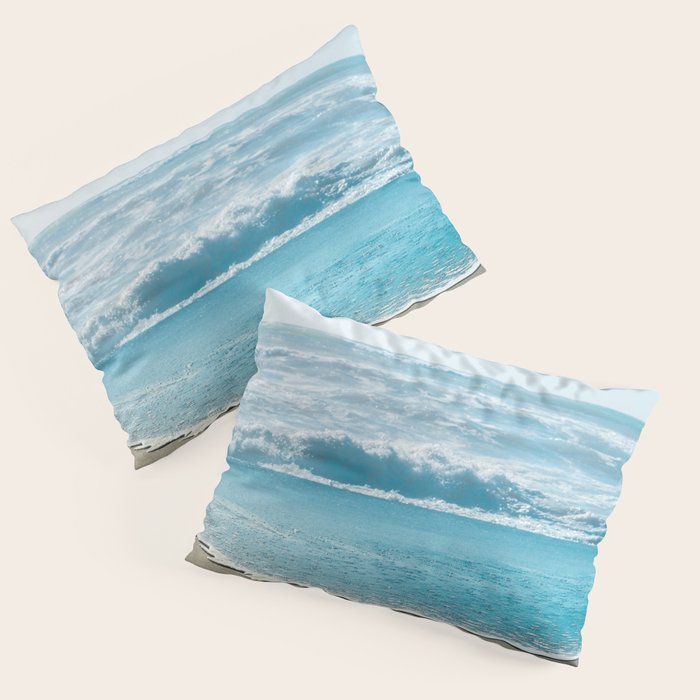 Blue Sea Backdrop Pillow Sham Gallery Image 3