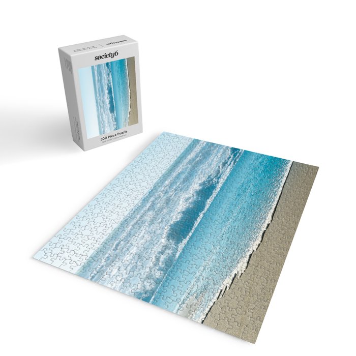 Blue Sea Backdrop Jigsaw Puzzle Gallery Image 2