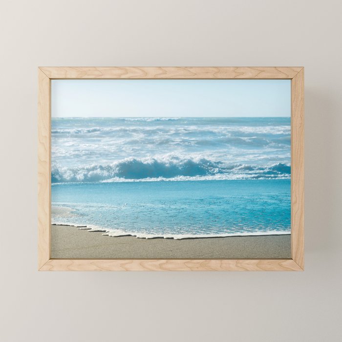 Blue Sea Backdrop Mini Art Print Gallery Image 1