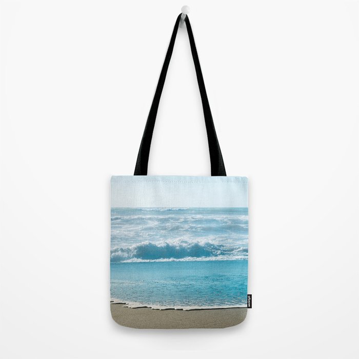Blue Sea Backdrop Tote Bag Gallery Image 2