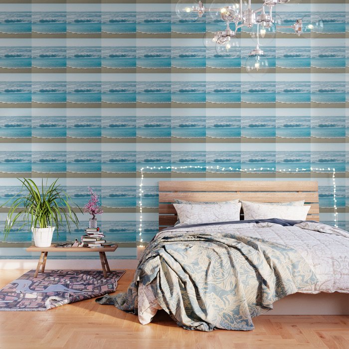 Blue Sea Backdrop Wallpaper Gallery Image 3
