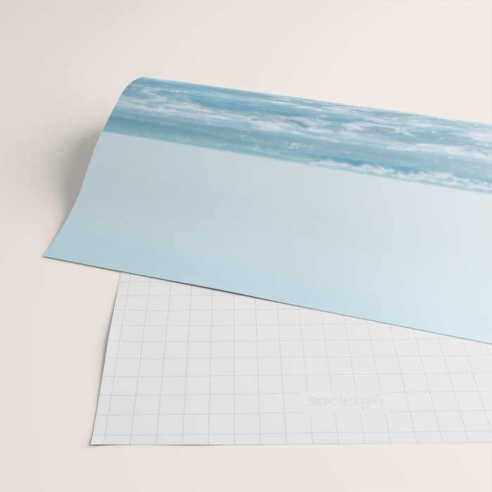 Blue Sea Backdrop Wrapping Paper Gallery Image 2